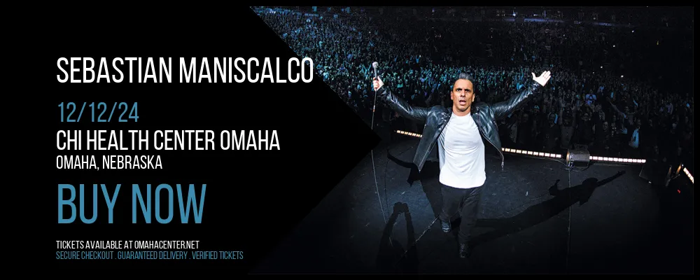 Sebastian Maniscalco at CHI Health Center Omaha